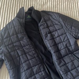 Quilted Lacoste Puffer jacket